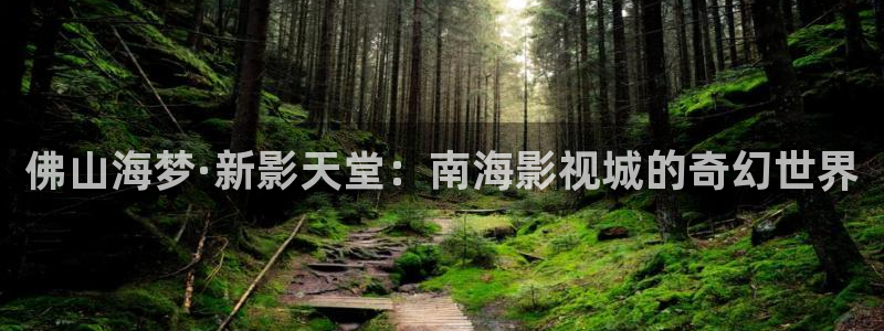 斑马电影街韩国在线观看：佛山海梦·新影天堂：南海影视城的奇幻世界